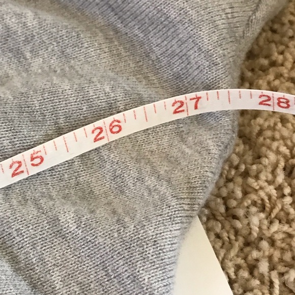 Willi Smith Gray Dolman 3/4 Sleeve Tunic Sweater - Picture 10 of 11